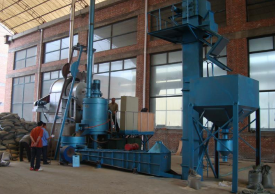 覆膜砂設(shè)備現(xiàn)場圖 覆膜砂設(shè)備現(xiàn)場圖