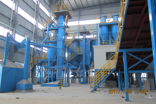 粘土砂設備生產線現場圖 粘土砂設備生產線現場圖